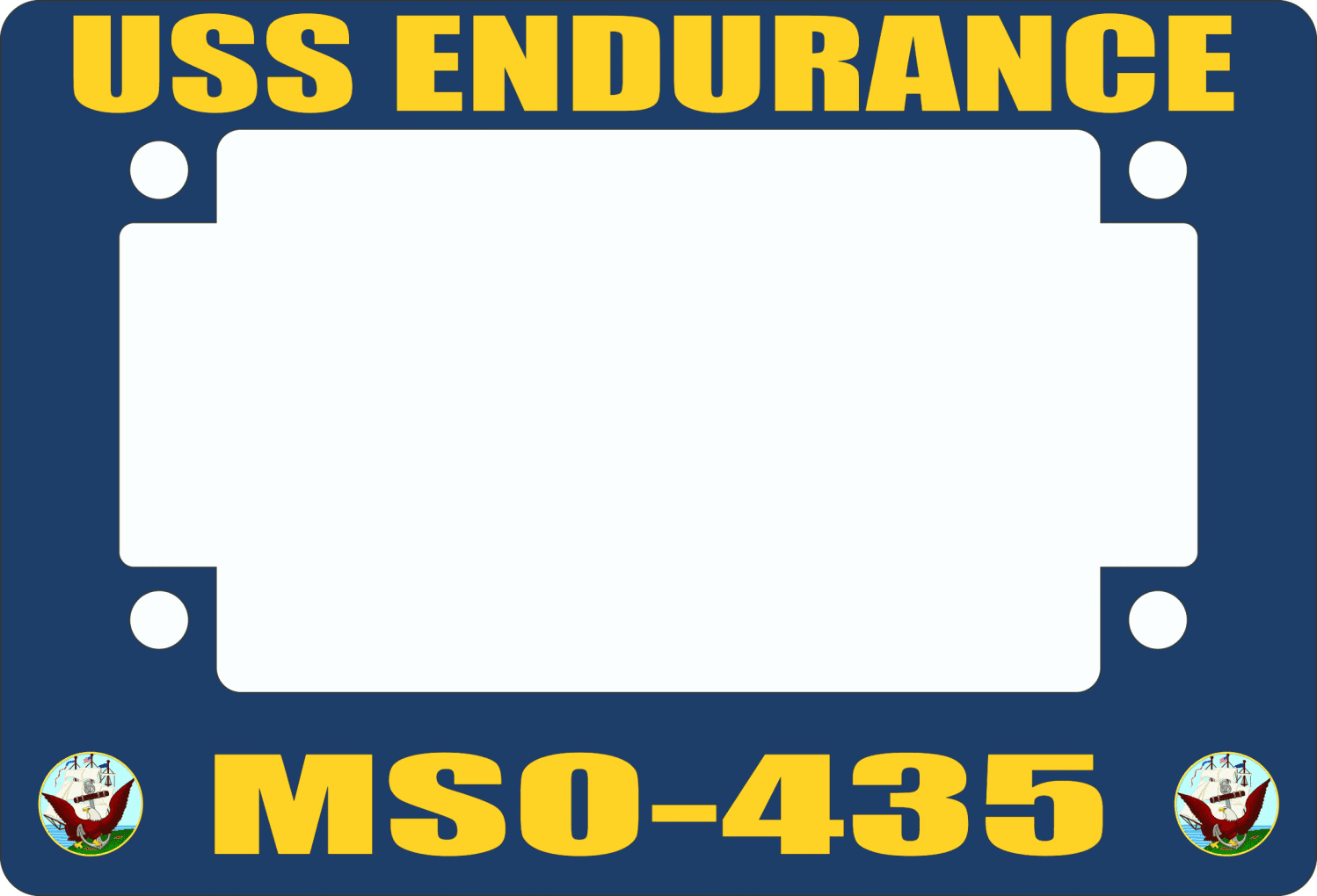 USS Endurance MSO435 Motorcycle Frame