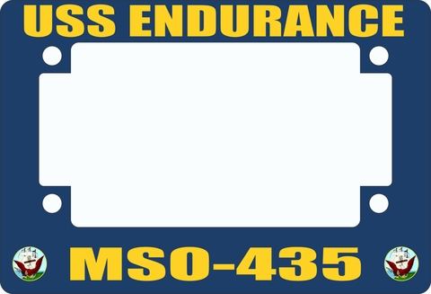 USS Endurance MSO-435 Motorcycle Frame