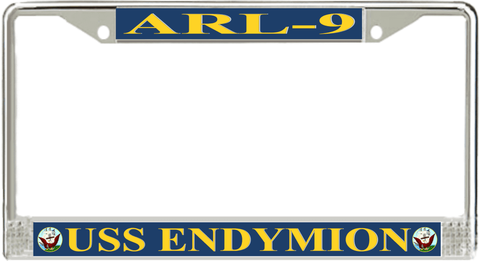 USS Endymion ARL-9 License Plate Frame