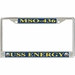 USS Energy MSO-436 License Plate Frame