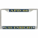 USS Enright APD-66 License Plate Frame