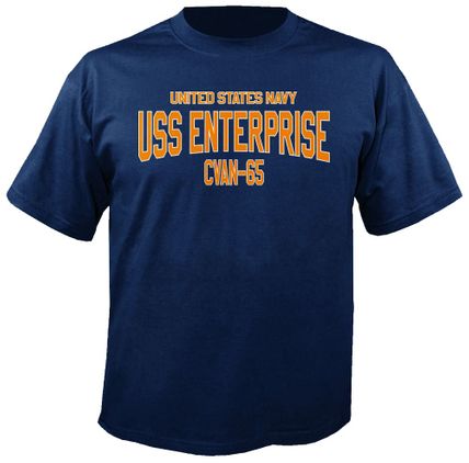 USS Enterprise CVAN-65 T-Shirt