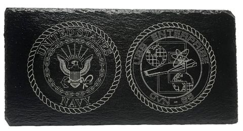 USS Enterprise CVN-65 Enlisted Plaque