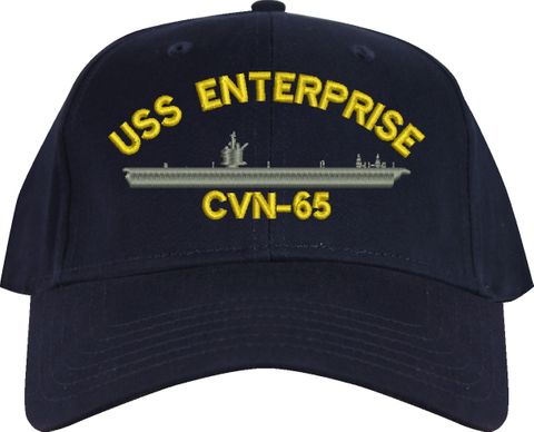 USS Enterprise CVN-65 Imported Cap