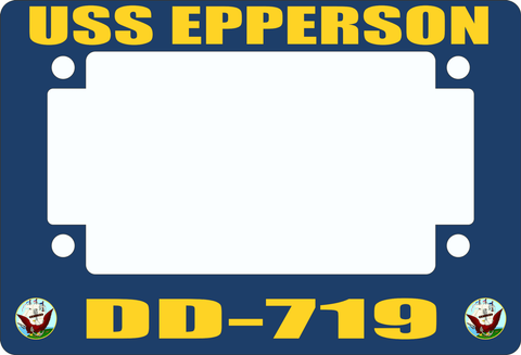 USS Epperson DD-719 Motorcycle Frame