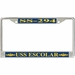 USS Escolar SS-294 License Plate Frame