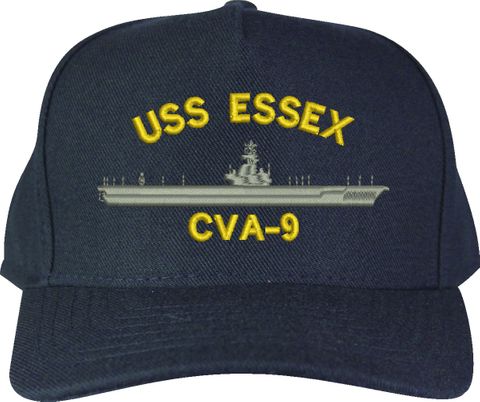 USS Essex CVA-9 U.S. Made Cap