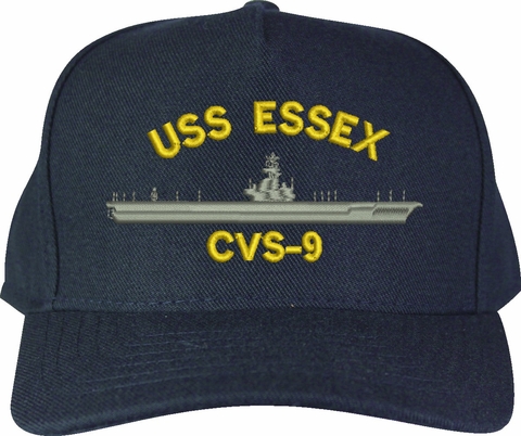 USS Essex CVS-9 U.S. Made Cap