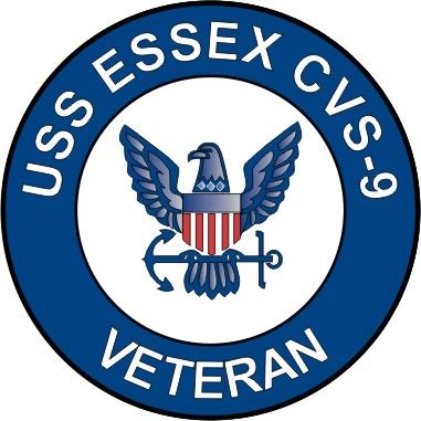 USS Essex CVS-9 Veteran Decal Sticker