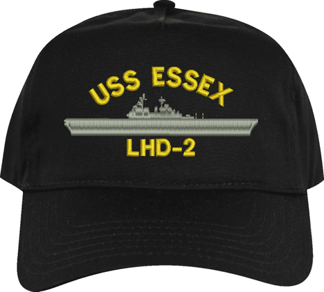 USS Essex LHD-2 Ships Ball Cap
