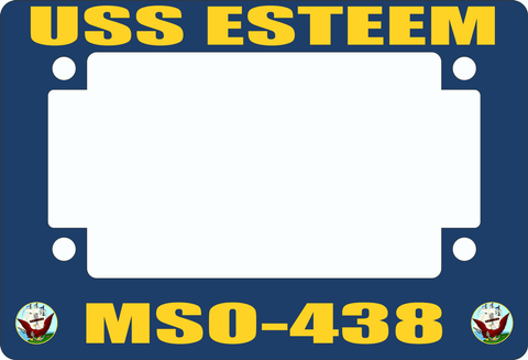 USS Esteem MSO-438 Motorcycle Frame