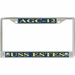 USS Estes AGC-12 License Plate Frame