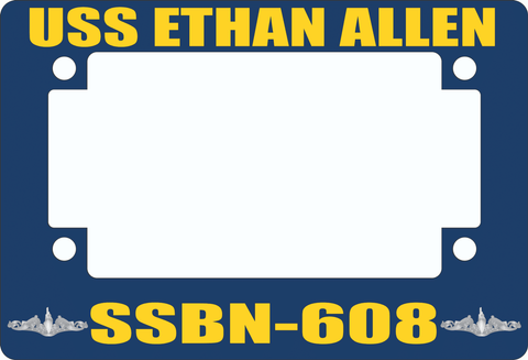 USS Ethan Allen SSBN-608 Motorcycle Frame