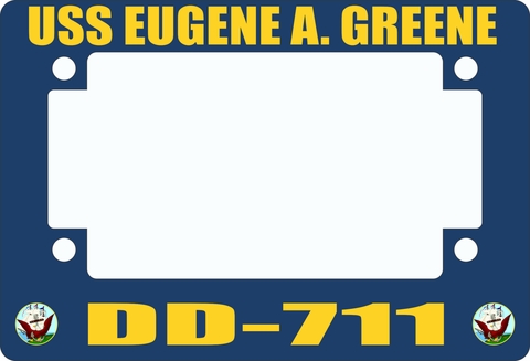 USS Eugene A. Greene DD-711 Motorcycle Frame