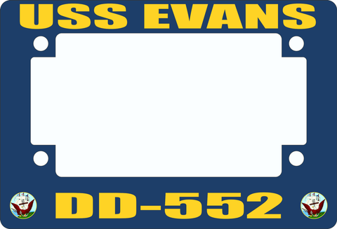 USS Evans DD-552 Motorcycle Frame