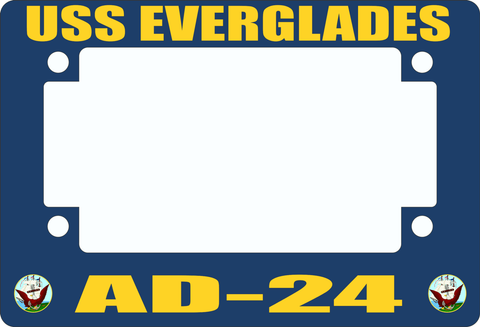 USS Everglades AD-24 Motorcycle Frame