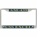 USS Excel AM-439 License Plate Frame