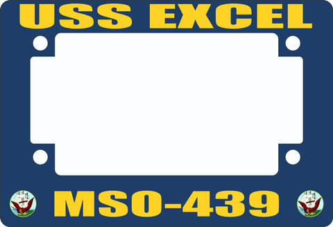 USS Excel MSO-439 Motorcycle Frame