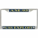 USS Exploit AM-95 License Plate Frame