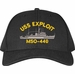 USS Exploit MSO-440 Ship Custom Embroidered Cap