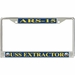 USS Extractor ARS-15 License Plate Frame