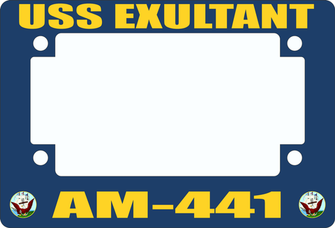 USS Exultant AM-441 Motorcycle Frame