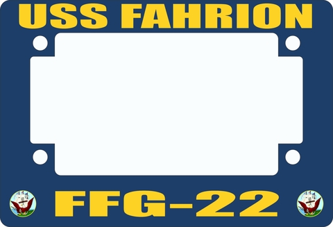 USS Fahrion FFG-22 Motorcycle Frame