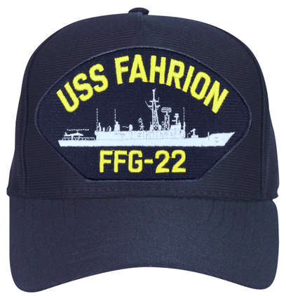USS Fahrion FFG-22 Ship Cap
