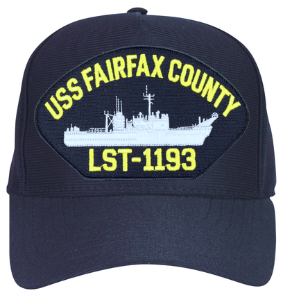 USS Fairfax County LST-1193 Ships Ball Cap