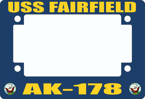USS Fairfield AK-178 Motorcycle Frame