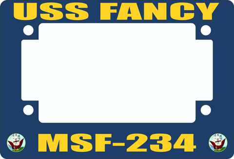 USS Fancy MSF-234 Motorcycle Frame