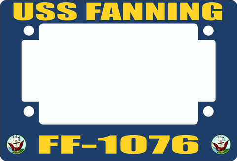 USS Fanning FF-1076 Motorcycle Frame