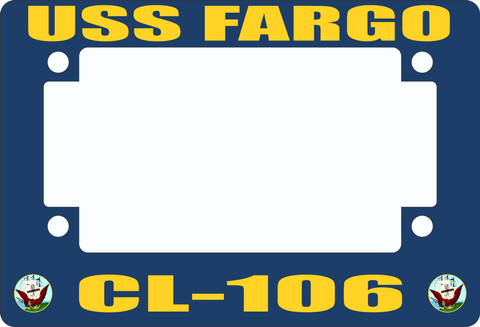 USS Fargo CL-106 Motorcycle Frame