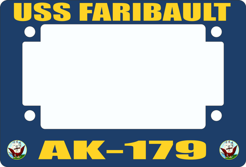 USS Faribault AK-179 Motorcycle Frame