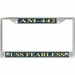 USS Fearless AM-442 License Plate Frame