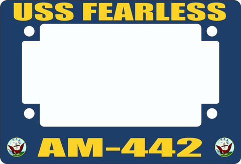 USS Fearless AM-442 Motorcycle Frame