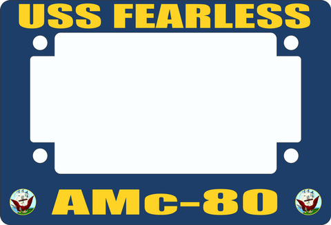 USS Fearless AMc-80 Motorcycle Frame