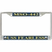 USS Fearless MSO-442 License Plate Frame