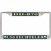 USS Fechteler DD-870 License Plate Frame
