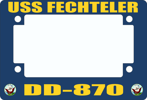 USS Fechteler DD-870 Motorcycle Frame