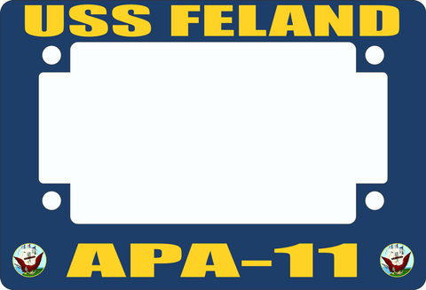 USS Feland APA-11 Motorcycle Frame