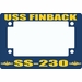 USS Finback SS-230 Motorcycle Frame