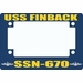 USS Finback SSN-670 Motorcycle Frame