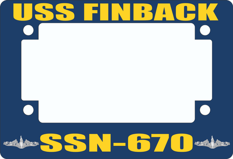 USS Finback SSN-670 Motorcycle Frame
