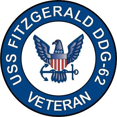 USS Fitzgerald DDG-62 Veteran Decal Sticker