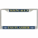 USS Flasher SSN-613 License Plate Frame