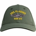 USS Flasher SSN-613 with Dolphins Custom Embroidered Cap