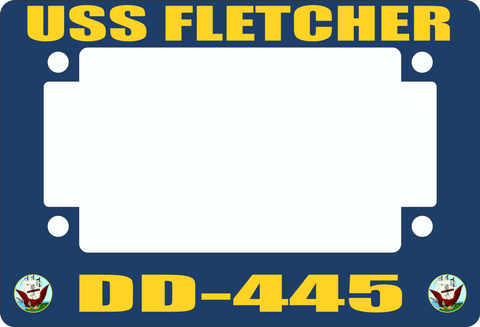 USS Fletcher DD-445 Motorcycle Frame