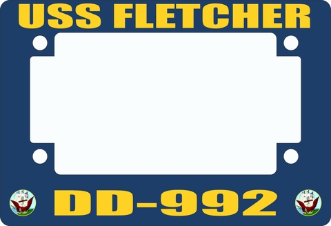 USS Fletcher DD-992 Motorcycle Frame