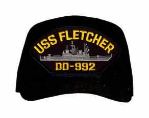 USS Fletcher DD-992 Ship Cap